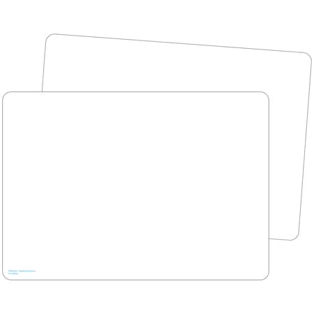 Double-Sided Premium Blank Dry Erase Boards, PK10